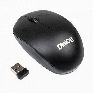 Мышь оптическая беспроводная Dialog Comfort MROC-13U RF (black) (black)