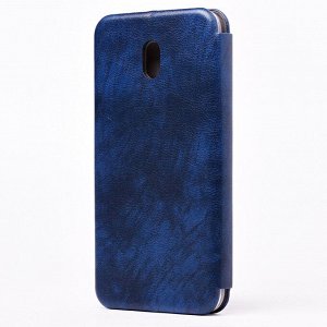 Чехол-книжка BC002 для "Xiaomi Redmi 8A" (black) откр.вбок