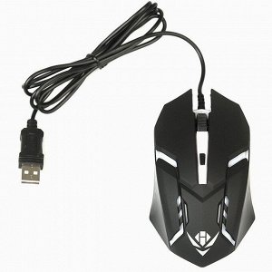 Мышь оптическая Nakatomi Gaming mouse MOG-03U (black) игровая