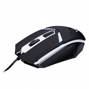 Мышь оптическая Nakatomi Gaming mouse MOG-02U (black) игровая (black)