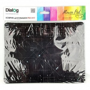 Коврик для компьютерной мыши Dialog PM-H17 Techno (black)
