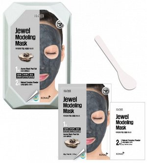 726080 "Konad" "Iloje Jewel Modeling Mask (Black Pearl)" Маска для лица с жемчужной пудрой 50 гр 1/99