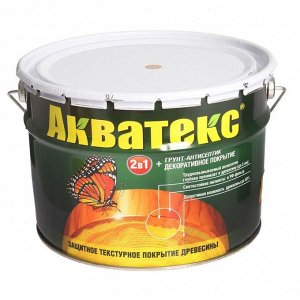 Грунт-антисептик "Акватекс", дуб, 10 л