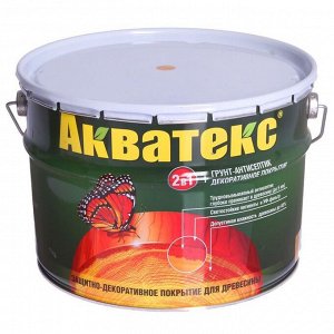 Грунт-антисептик "Акватекс", калужница, 10 л