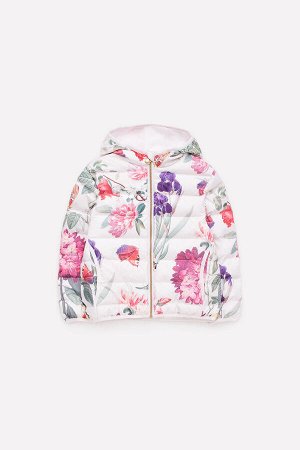 Куртка(Весна-Лето)+girls (белый, цветочная фантазия)