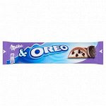 Шоколад Milka &amp; Oreo 37гр (батончик)