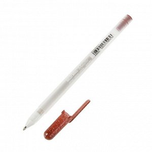 Ручка гелевая для декоративных работ Sakura Gelly Roll Metallic 0.8 мм сепия