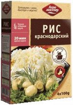 04 РИС КРАСНОДАРСКИЙ (вар.в пакет.) 400гр