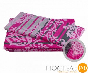 H0001177 Махровое полотенце 70x140 "AVANGARD", розовый, 100% Хлопок