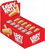 «Lucky Rolls», вафельные рулетики со вкусом сгущённого молока, 16 г (упаковка 16 шт.)