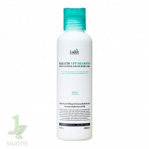 Протеиновый кератиновый шампунь LA’DOR Keratin LPP shampoo, 150 мл