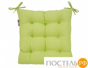 Подушка на стул высокая цвет: Салатовый 40х40 см