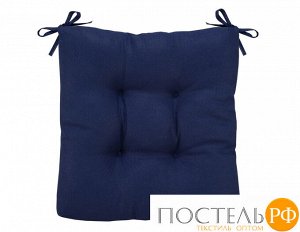 Декоративная подушка (сидушка) толстушка «Майолика» рогожка гл.кр. 40х40 см