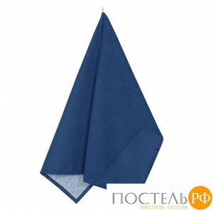 Полотенце «Полоска синяя» рогожка гл.кр 45х60
