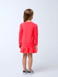 120256 Платье для девочек Розовый коралл