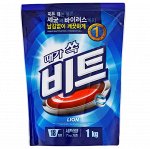 Стиральный порошок Beat, 1кг, мягкая упаковка/Корея