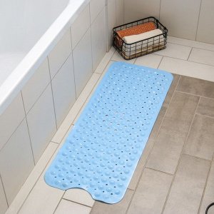 SPA-коврик для ванны на присосках 39?101 см «Пузырьки», цвет МИКС