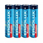 Батарейки Ergolux R 03 SR4 PROMO (SR03PR, батарейка,1.5В) (40)(Цена за 4 шт.)