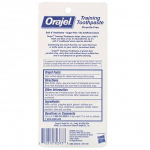 Orajel, My Little Pony Training Toothpaste with Toothbrush, Fluoride Free, 3 Months to 4 Years, Pinkie Fruity Flavor, 1 oz (28.3 g)