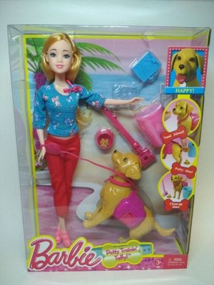 Кукла Barbie с собачкой