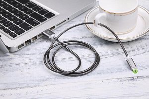 USB кабель для iPhone 5 и выше плетеный 2А, 1 метр 9046308