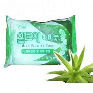 Rose Aloe Peeling Soap Мыло-пилинг с экстрактом алоэ 150 г