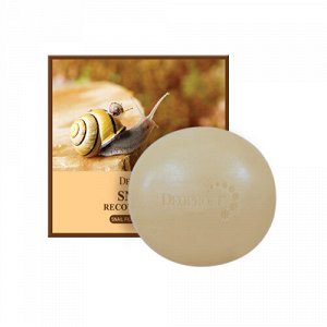 Deoproce SNAIL RECOVERY SOAP Восстанавливающее мыло с муцином улитки 100 г