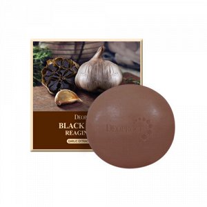 Deoproce SOAP BLACK GARLIC Антивозрастное мыло с черным чесноком 100г