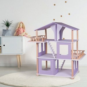 Дом кукольный «Венецианский дом» (фиолетовый)