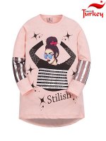 Туники для девочек &quot;Stilish peach&quot;, цвет Персиковый