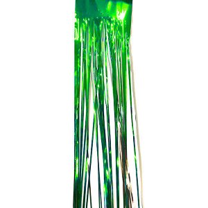 Дождик серебристо-зелёный 1,5 м