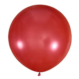 Воздушный шар 30"/76см Металлик CHERRY RED 031 1шт