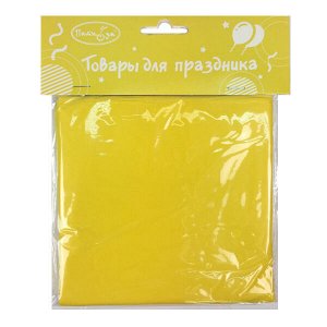 Скатерть полиэтиленовая Yellow 121х183 см