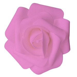 Декор свадебный Роза нежно-розовая 12см 1 шт