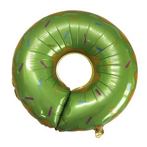 Фигура Пончик зеленый 25"/63 см