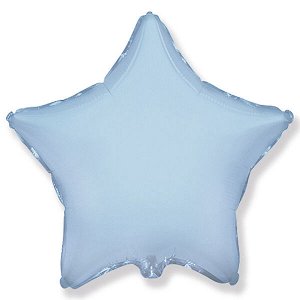 Звезда LIGHT BLUE 18"/45 см фольгированный шар