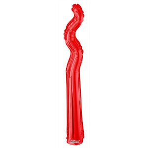 Змейка RED 14"/36 см шар фольгированный