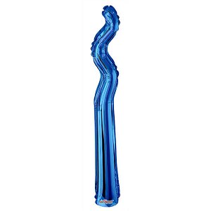 Змейка ROYAL BLUE 14"/36 см шар фольгированный