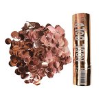 20см Пневмохлопушка Rose Gold конфетти