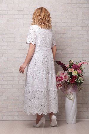 Платье Aira Style 679 белое