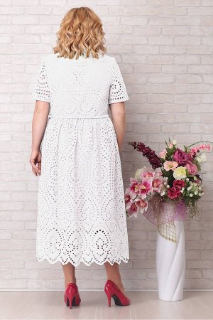 Платье Aira Style 681 белое