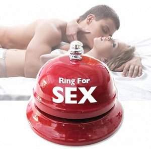 Звонок настольный "Ring for sex"