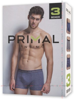 PRIMAL, B188 uomo boxer, 3 pezzi