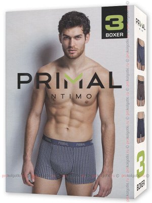 PRIMAL, B198 uomo boxer, 3 pezzi