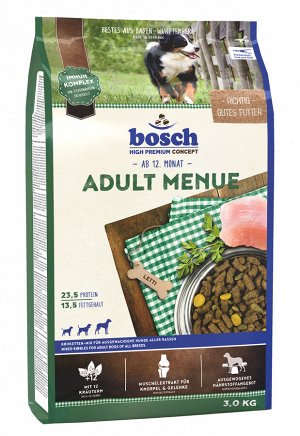 Bosch Adult Menue сухой корм для собак 15 кг
