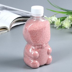 Песок цветной в бутылках "Нежно-розовый" МИКС