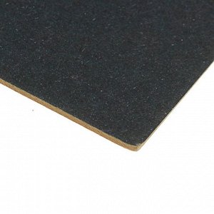 Картон переплетный 1.5 мм, 21х30 см, 950 г/м?, чёрный