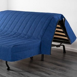 ЛИКСЕЛЕ 2-местный диван-кровать, Шифтебу синий темно-синий
