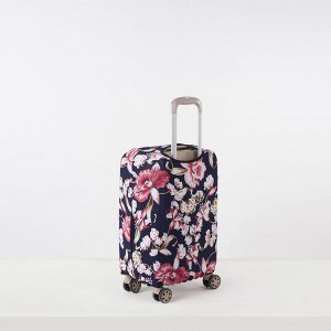 Чехол для чемодана 024 20", 36*24*49, розовые цветы