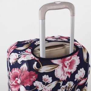 Чехол для чемодана 024 20", 36*24*49, розовые цветы